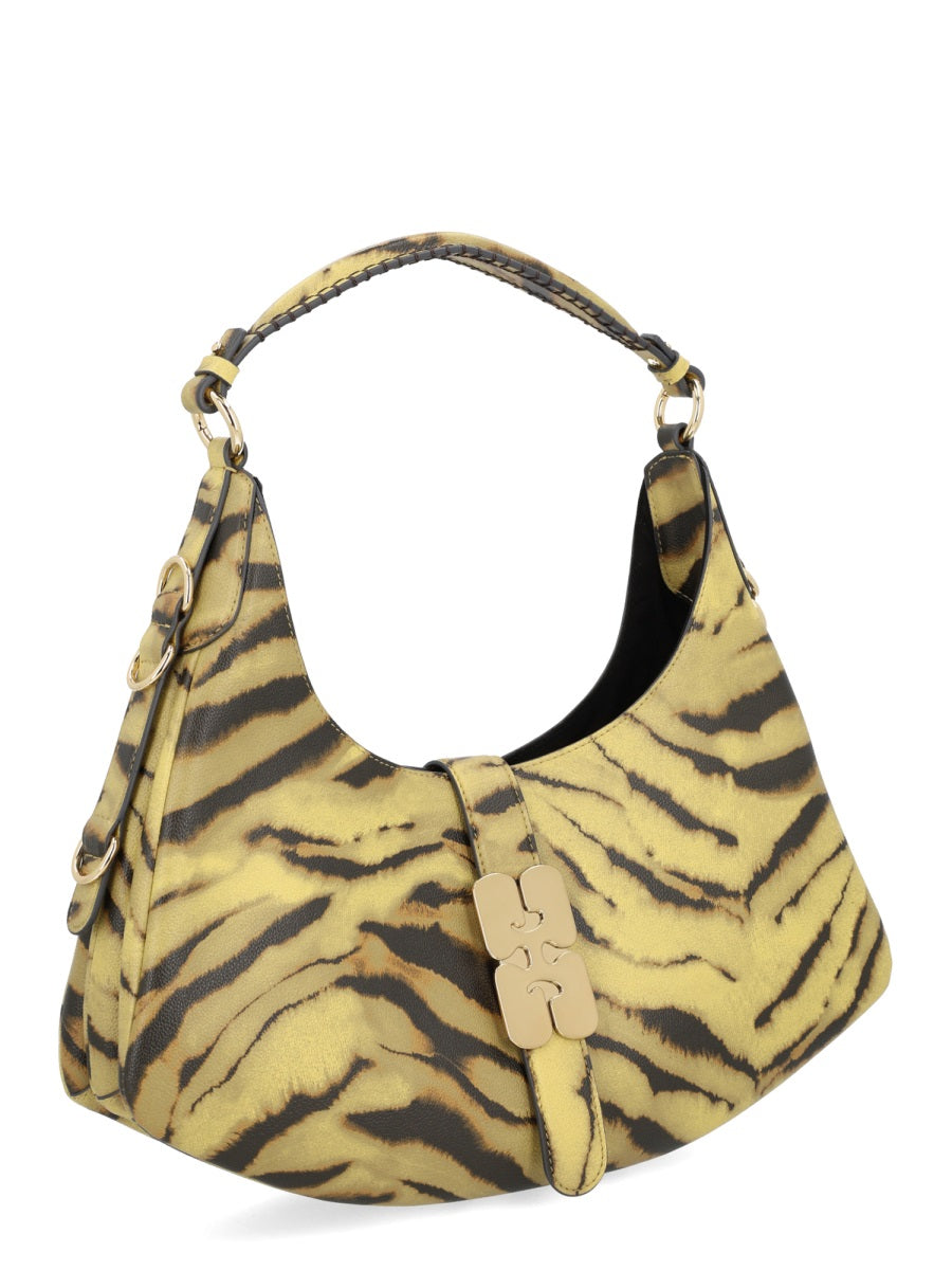 GANNI Sustainable Leather Shoulder Bag
