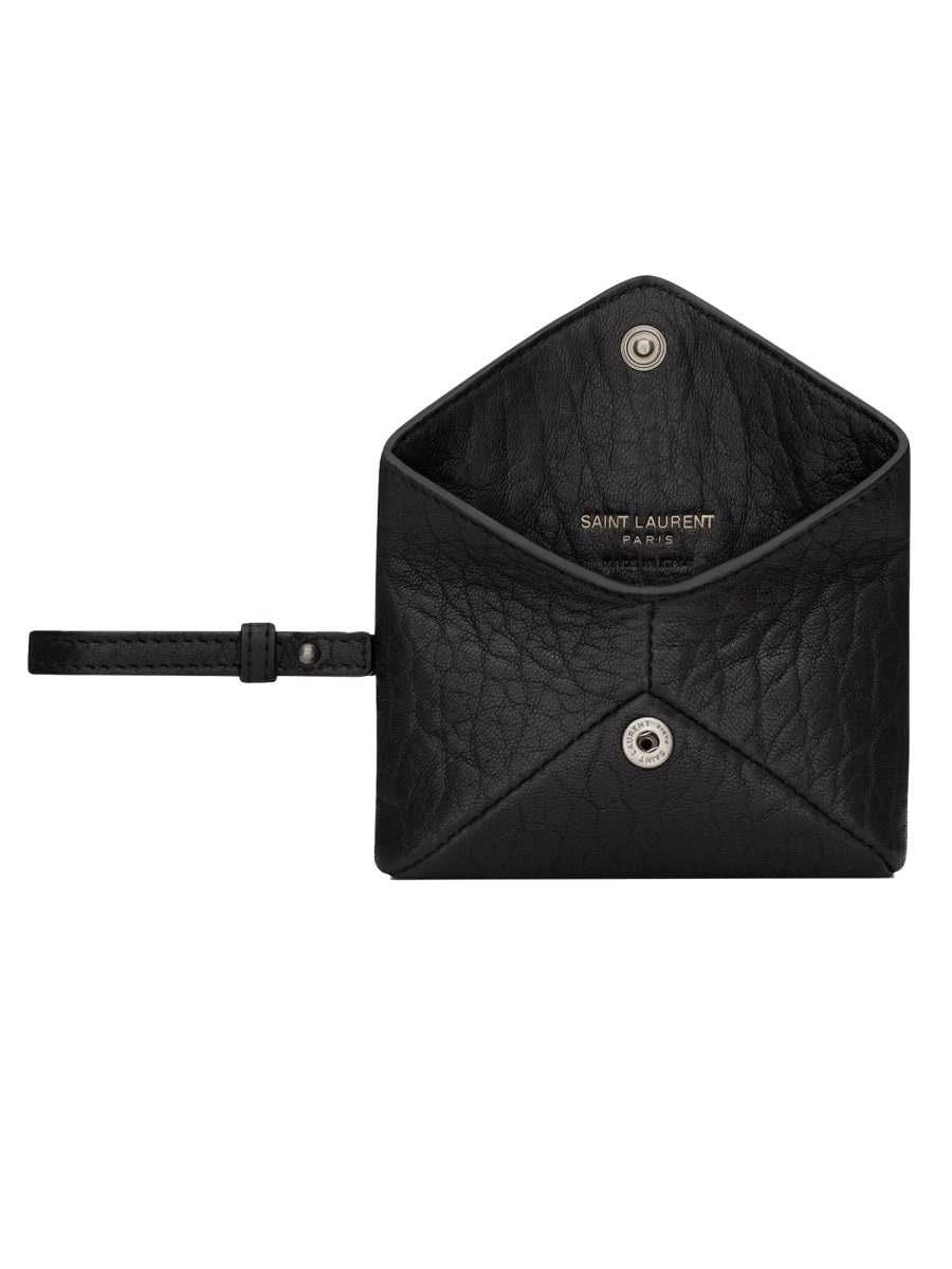 SAINT LAURENT Mini Envelope Clutch Handbag