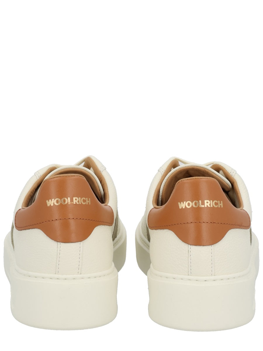 WOOLRICH Men's Leather Sneakers - FW25 Collection