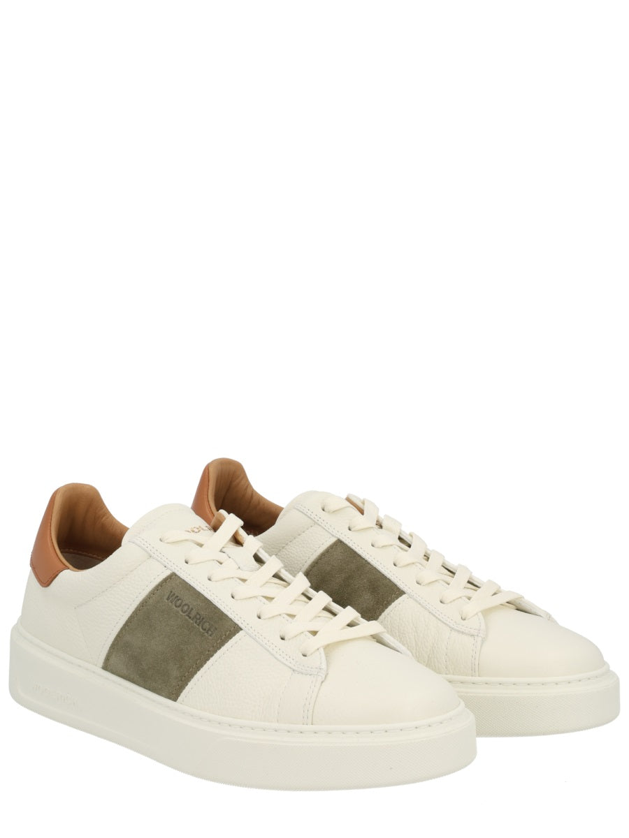 WOOLRICH Men's Leather Sneakers - FW25 Collection