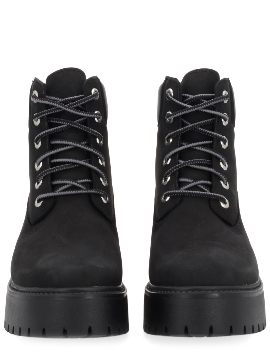TIMBERLAND Women's Leather Combat Boots