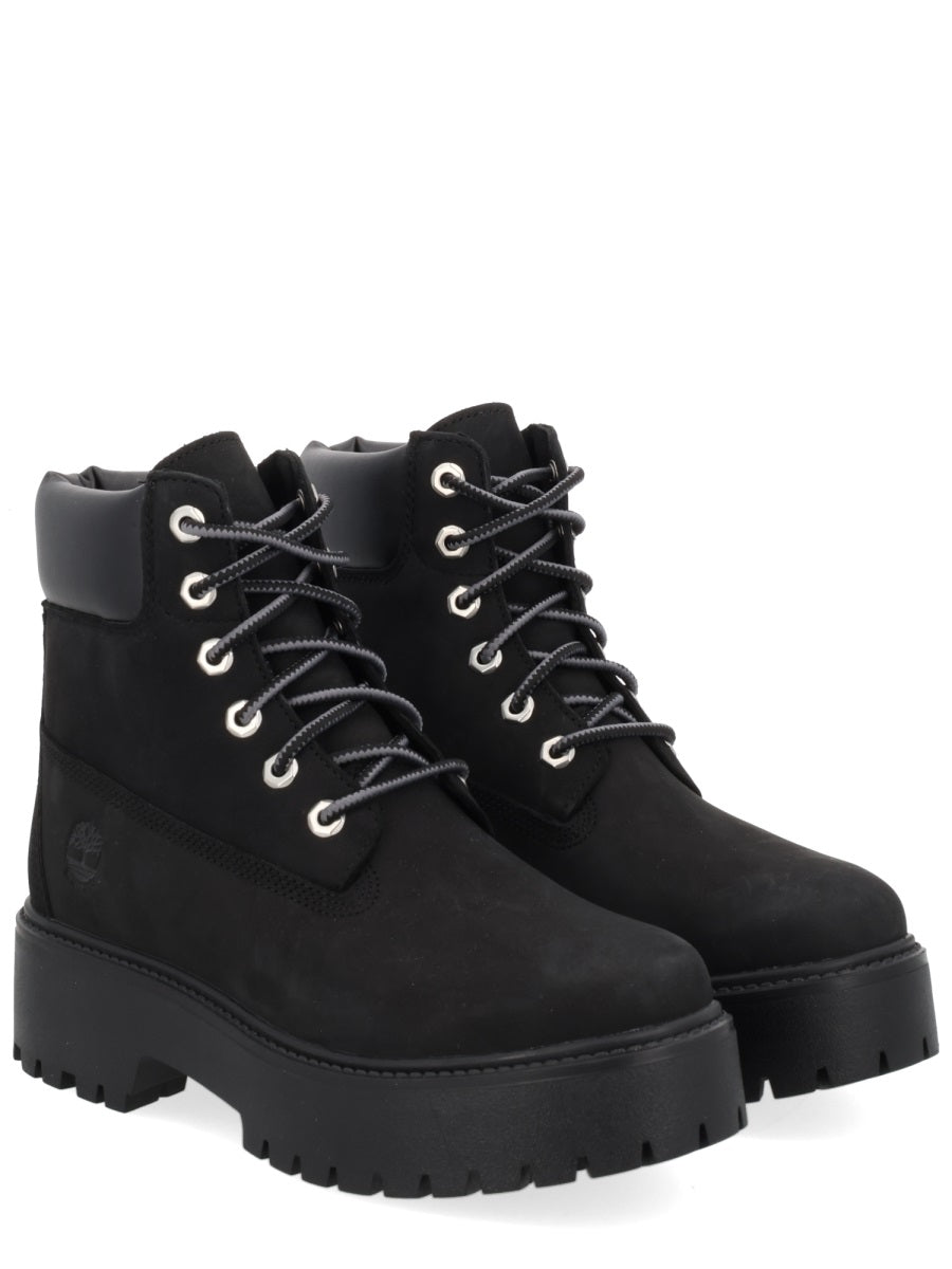 TIMBERLAND Women's Leather Combat Boots