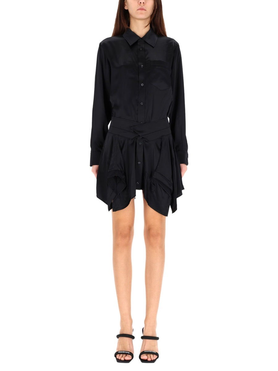 ALEXANDERWANG.T Silk Mini Dress