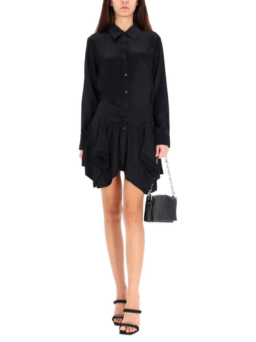ALEXANDERWANG.T Silk Mini Dress