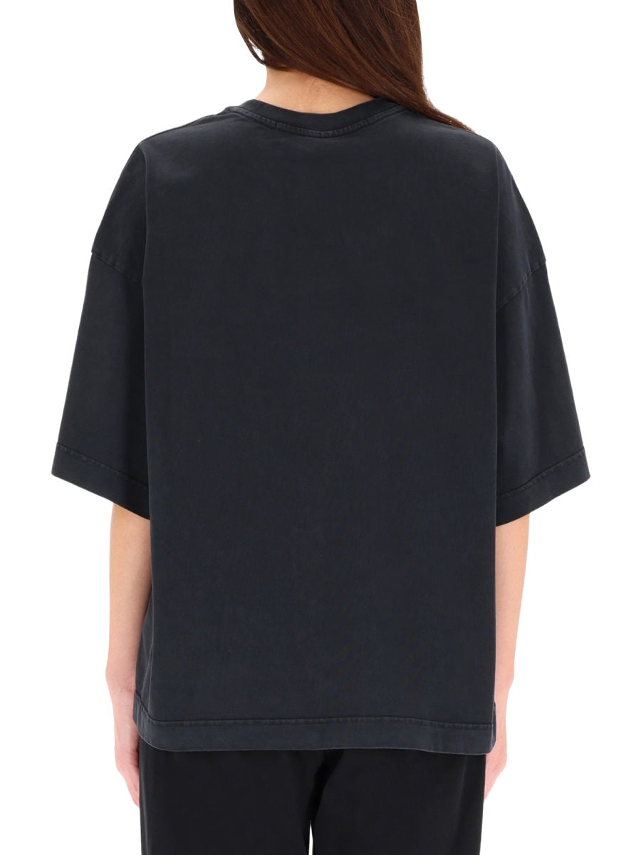 ALEXANDER WANG Cotton T-Shirt for Women - FW25 Collection