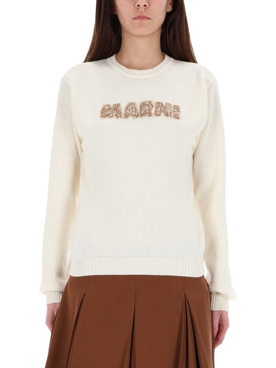 MARNI Logo T-Shirt for Women - Size 40 IT