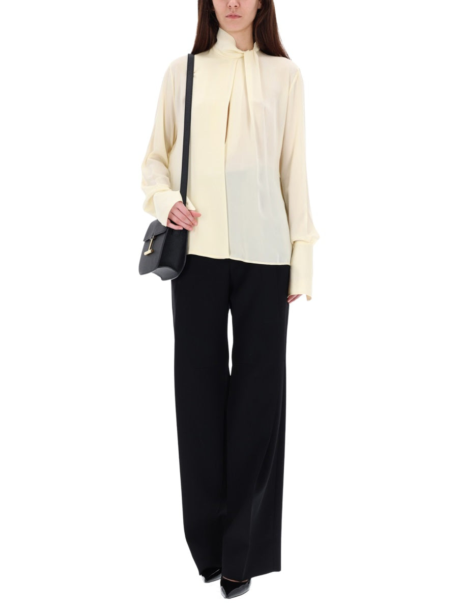 TOM FORD Silk Georgette Blouse - Size 40 IT