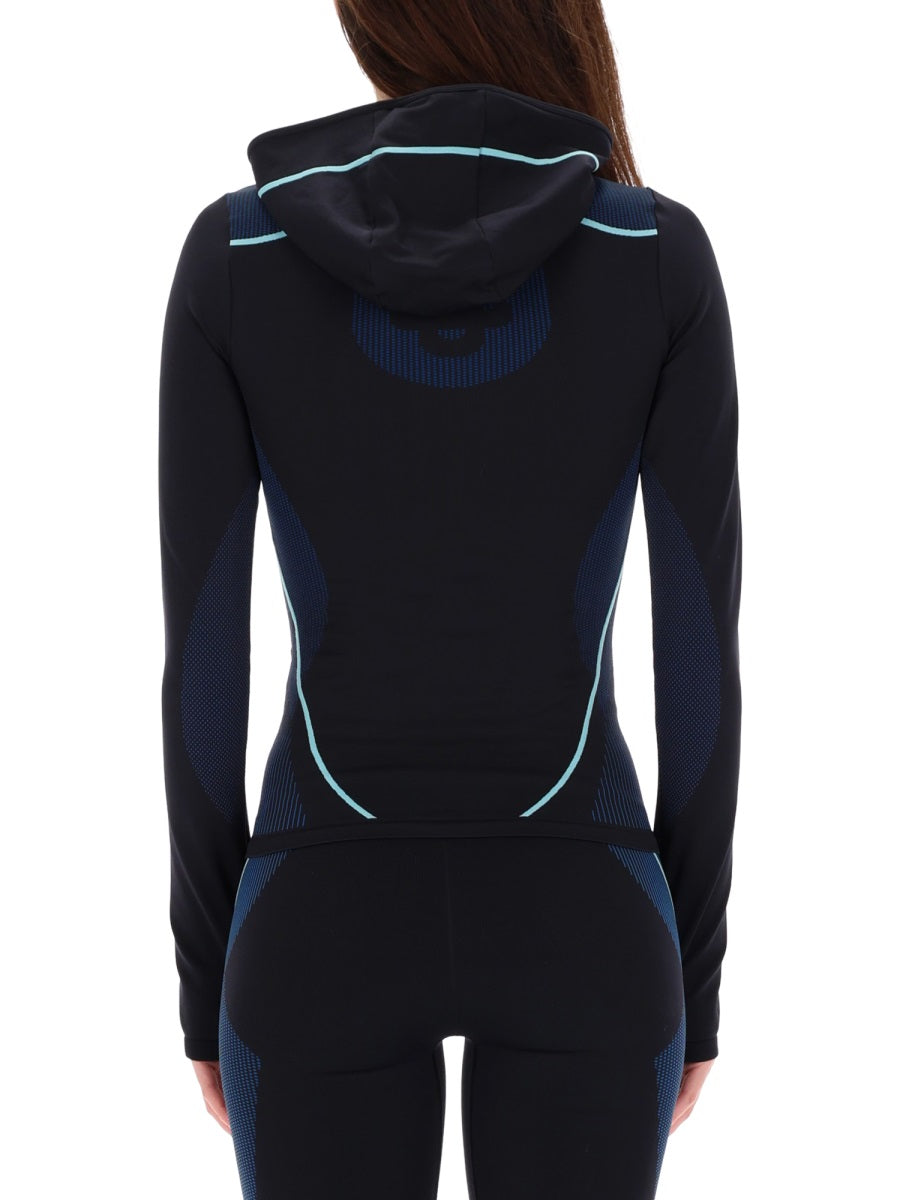 CASABLANCA Slim Fit Hooded Shirt - Size S