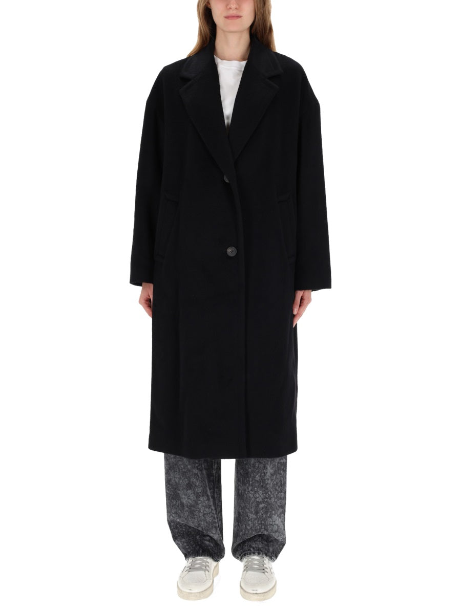 GOLDEN GOOSE Elegant Wool Blend Trench Coat for Women