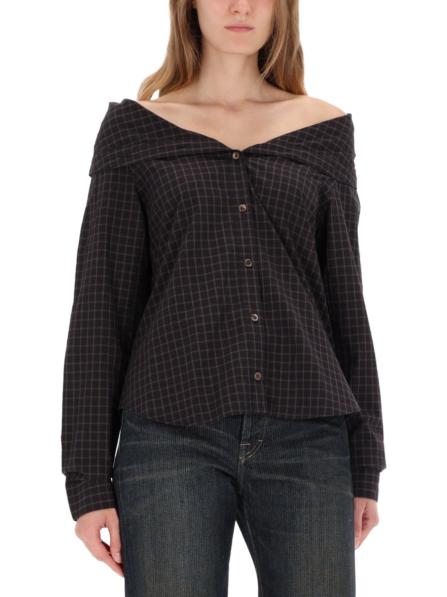 OUR LEGACY Lumberjack Check Women's Shirt - FW25