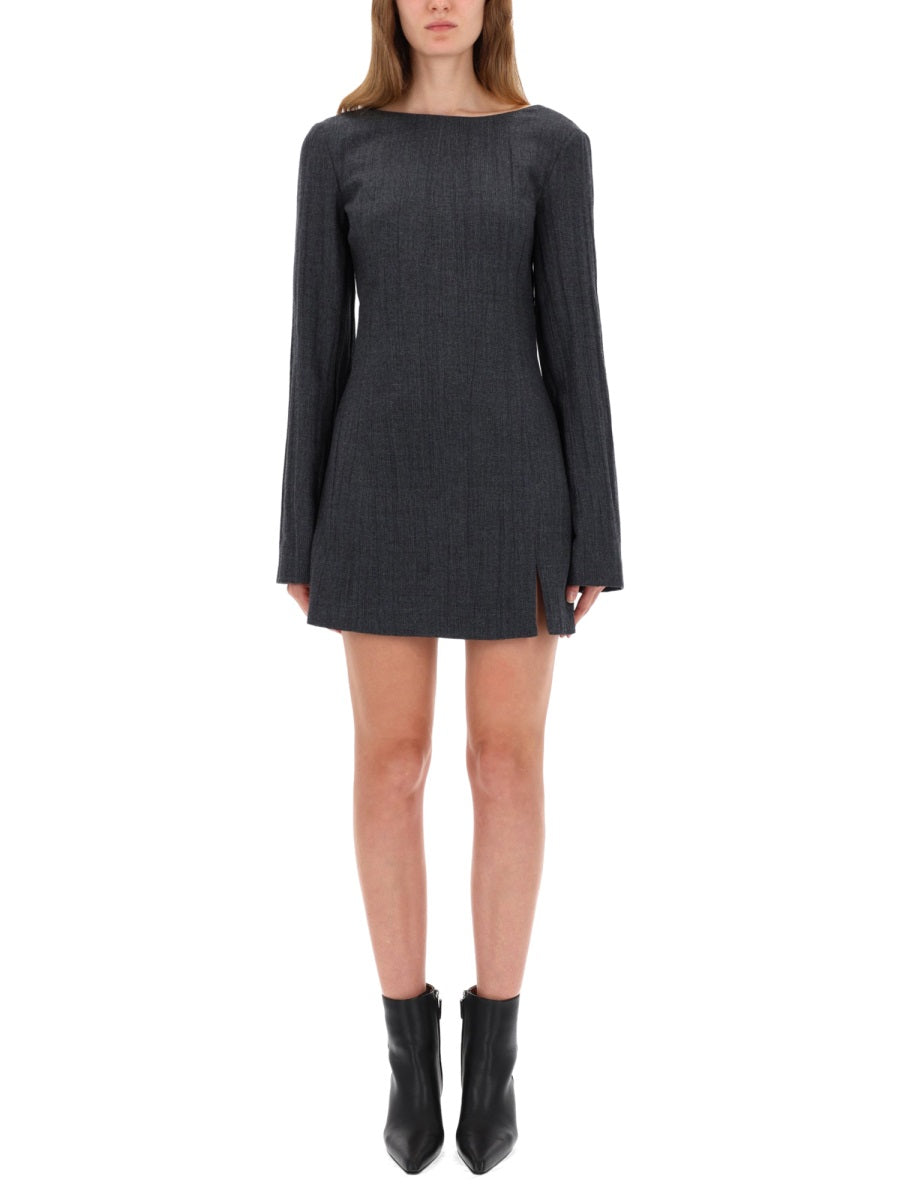 OUR LEGACY Elegant Plisse Mini Dress