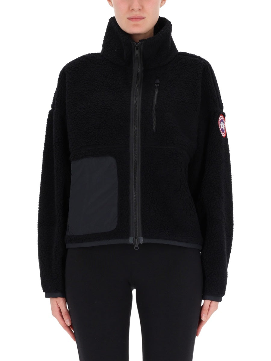 CANADA GOOSE Cozy Women's Wool Blend Sweatshirt