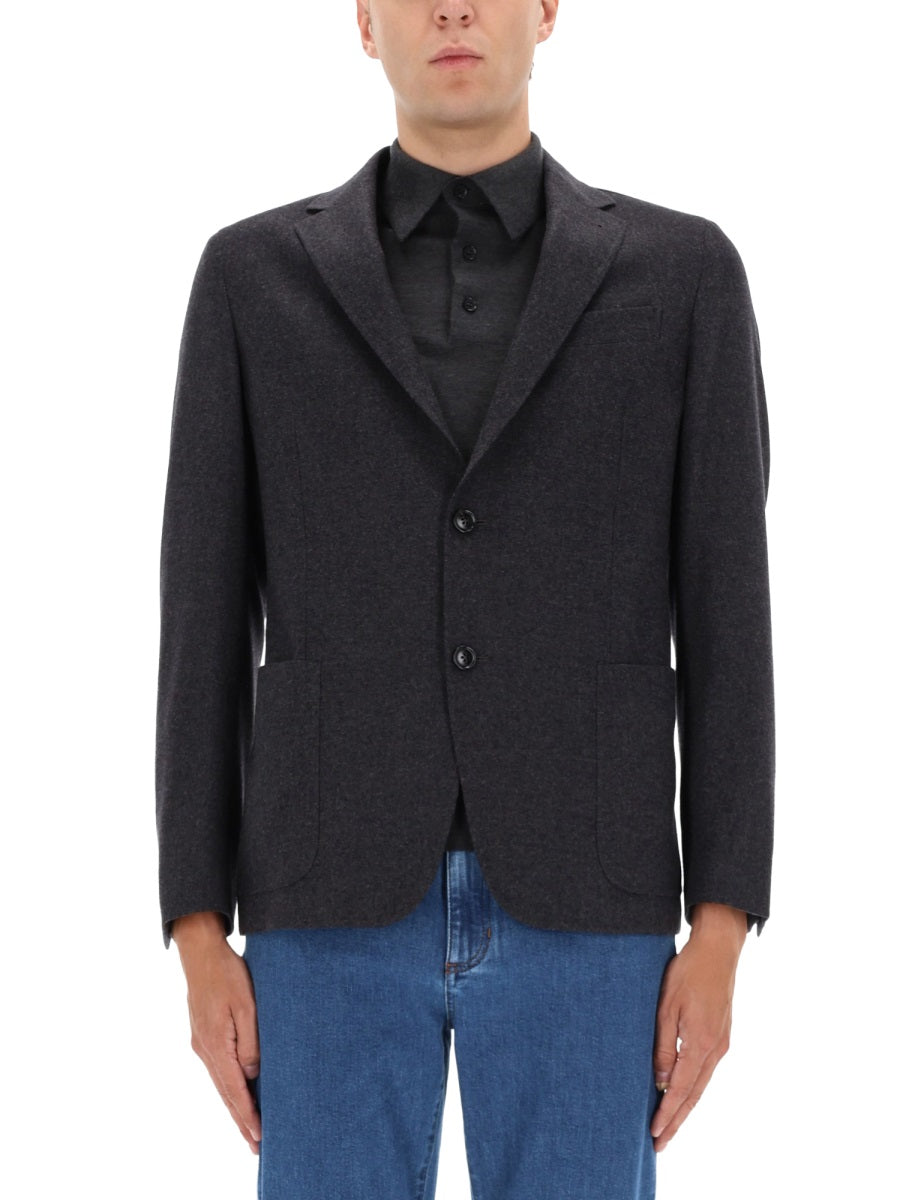 ZEGNA Luxurious Cashmere Blend Jacket for Men - FW25