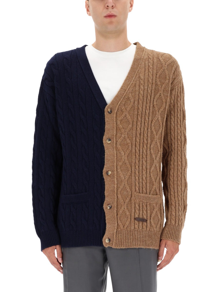 MOSCHINO Cozy Alpaca Blend Sweater for Men - Fall/Winter 2025