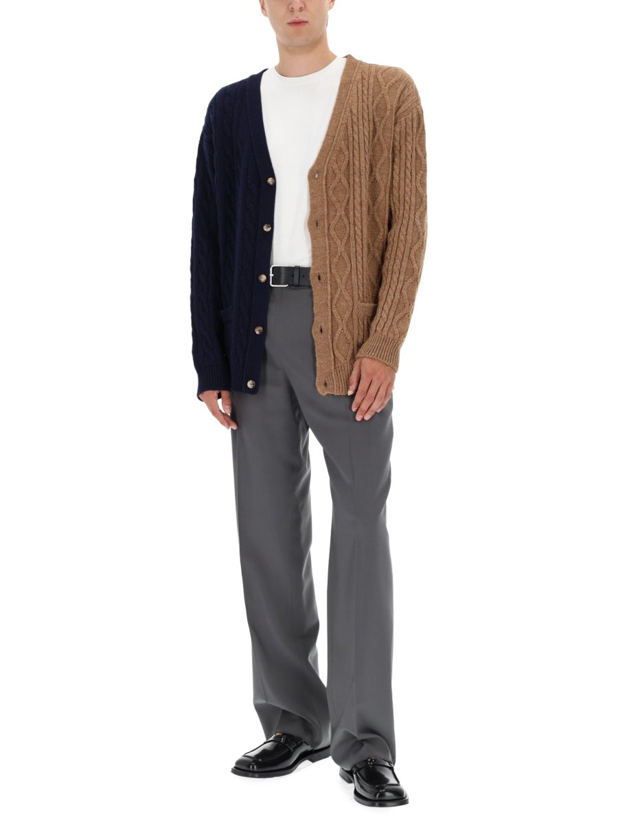 MOSCHINO Cozy Alpaca Blend Sweater for Men - Fall/Winter 2025