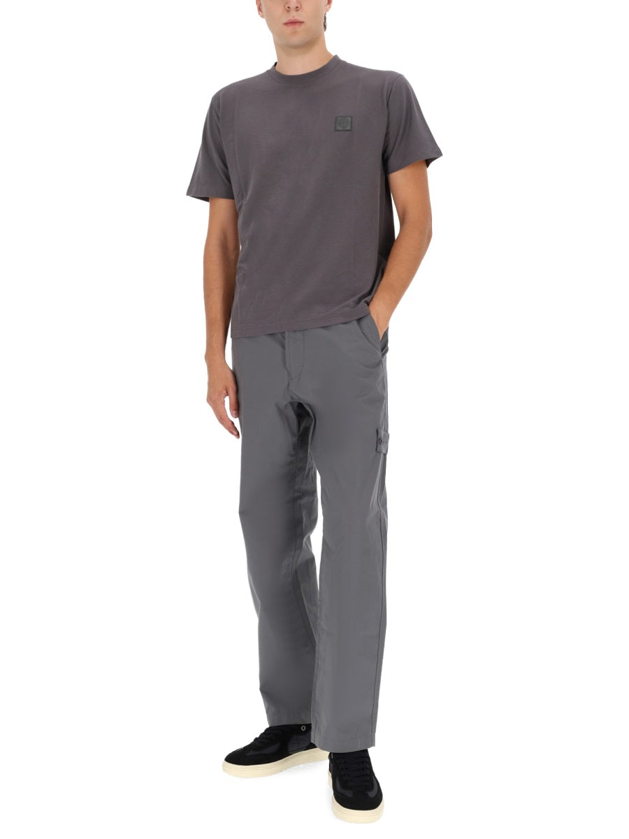 STONE ISLAND Classic Cotton T-Shirt for Men