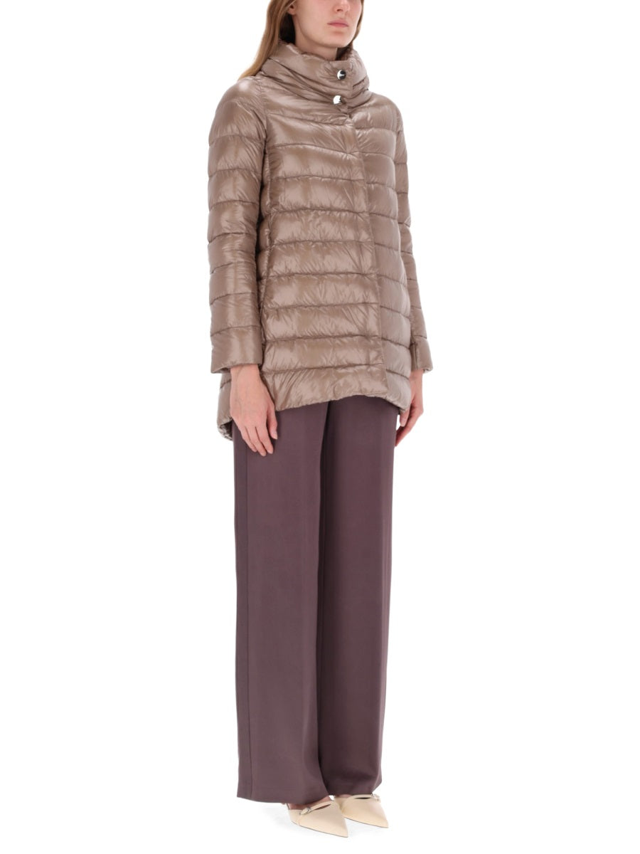 HERNO A-Shape Amelia Down Jacket - Size 40