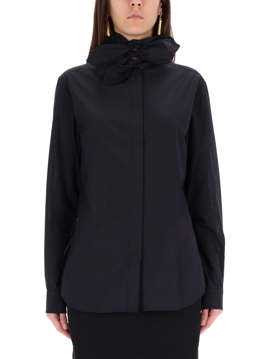 MOSCHINO Chic Cotton Button-Up Shirt for Women