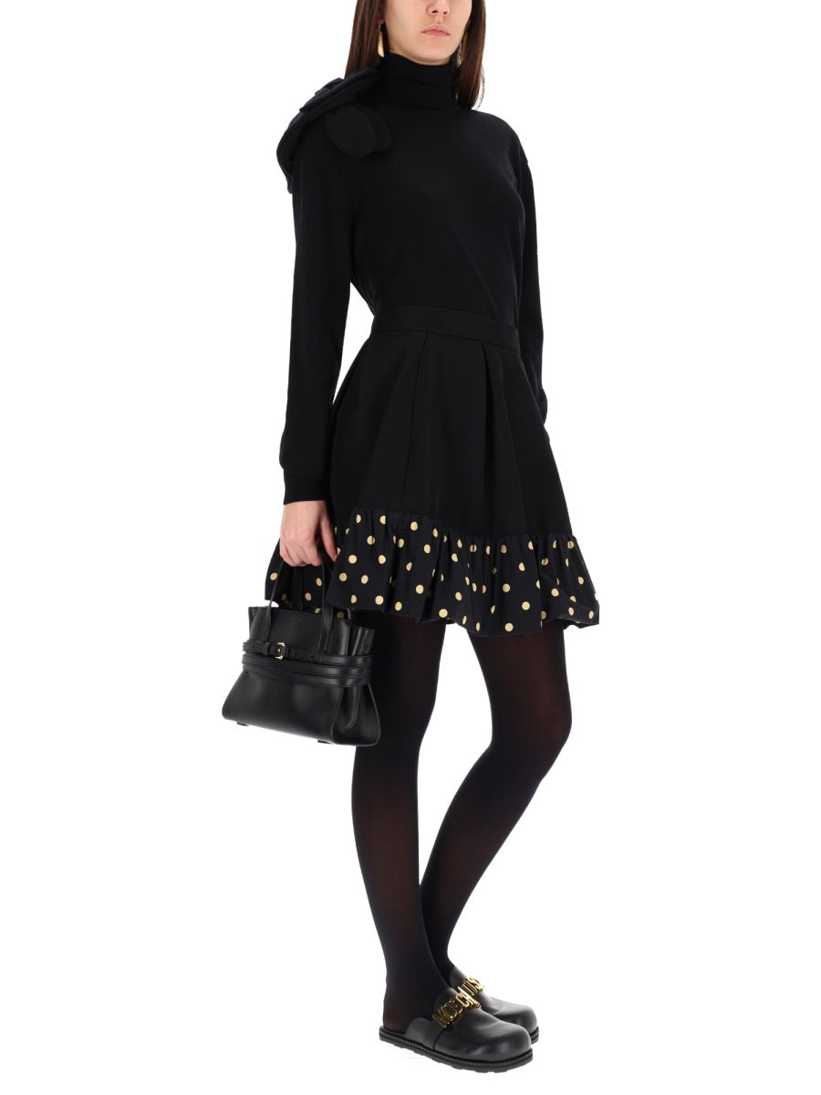 MOSCHINO Elegant Virgin Wool Sweater for Women - FW25 Collection