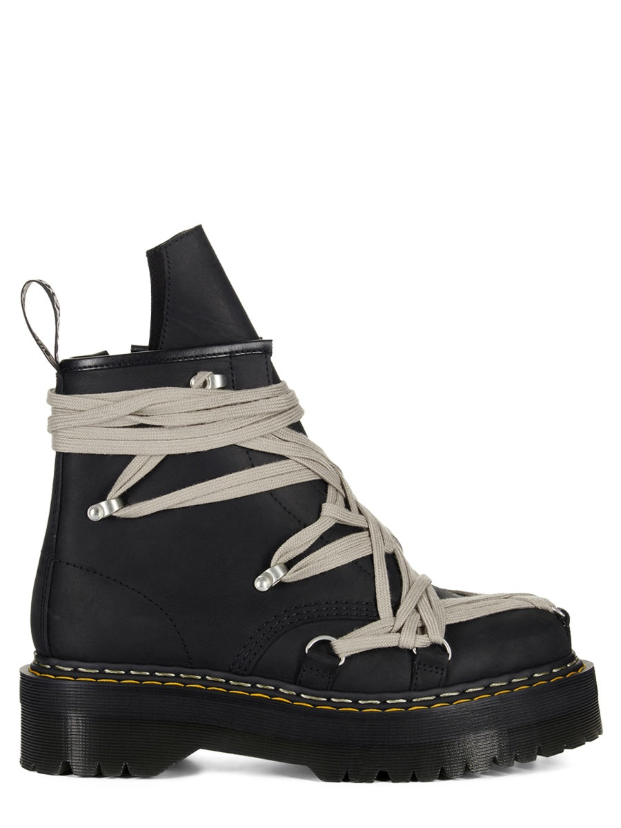 DR. MARTENS X RICK OWENS Quad Sole Megalace® Boot