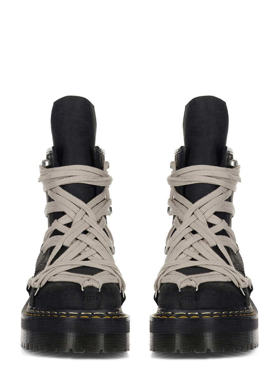 DR. MARTENS X RICK OWENS Quad Sole Megalace® Boot