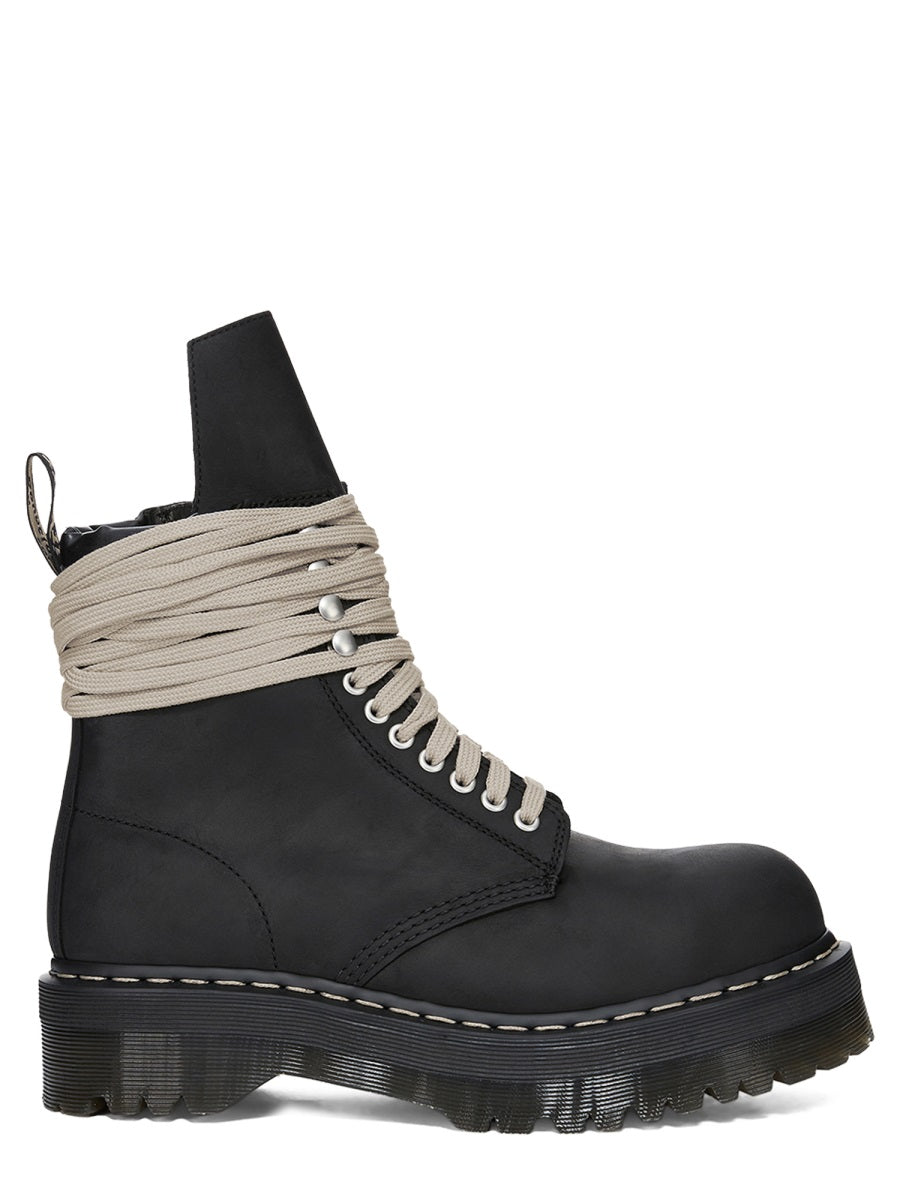 DR. MARTENS X RICK OWENS Quad Sole Steel Toe Boot