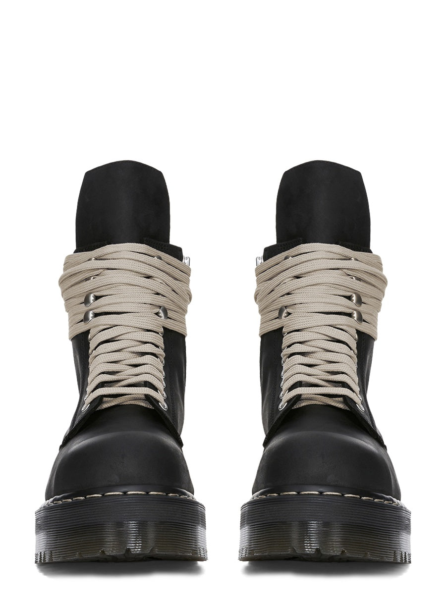 DR. MARTENS X RICK OWENS Quad Sole Steel Toe Boot