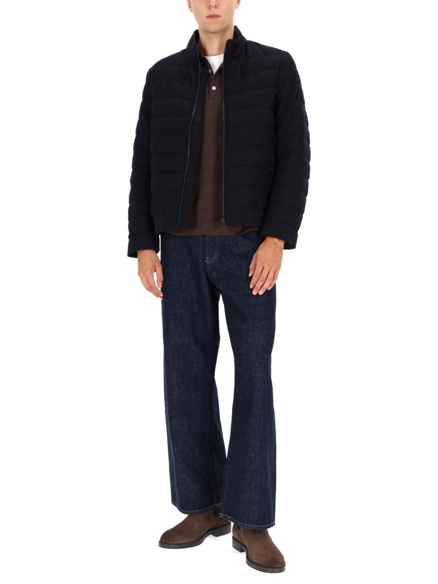 BELSTAFF Refined Men's Mini Jacket Crafted from 100% Merino Wool