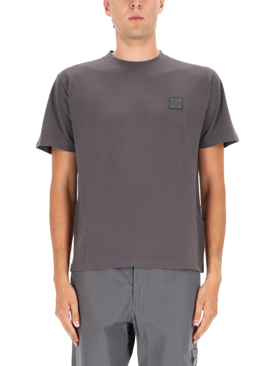STONE ISLAND Classic Cotton T-Shirt for Men