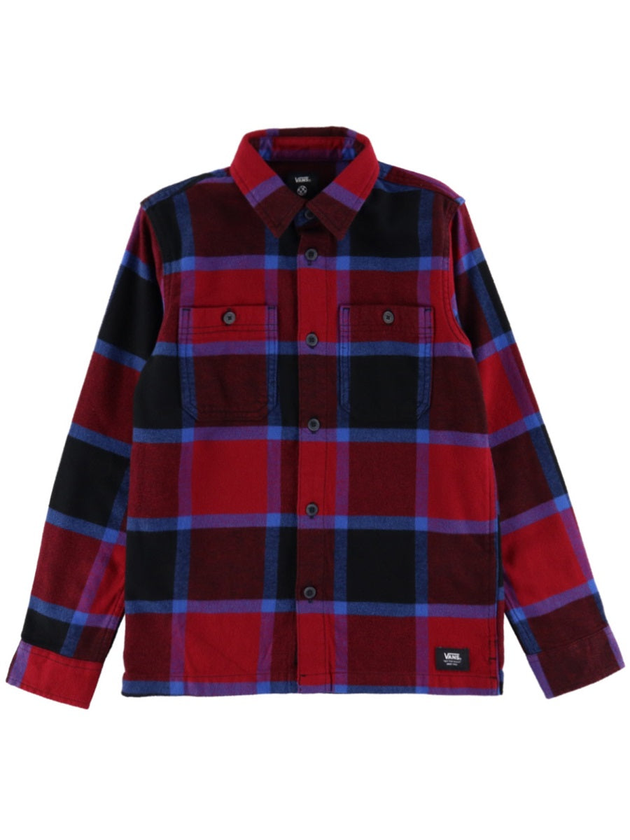 VANS Mini Plaid Flannel Shirt for Kids