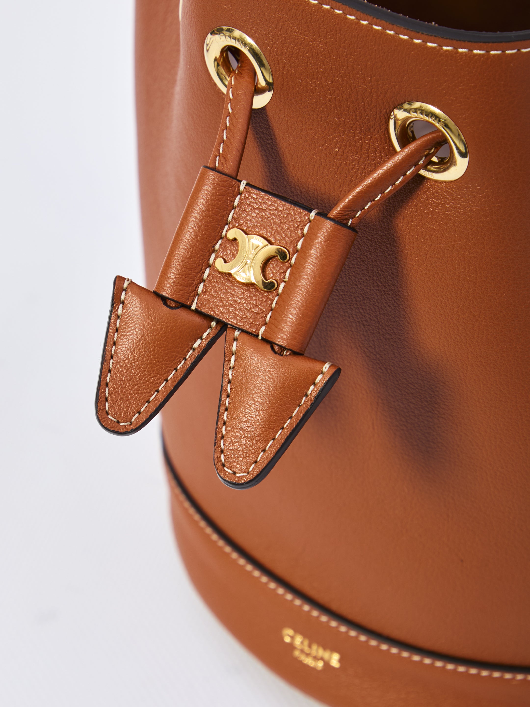 CELINE Mini Bucket Handbag