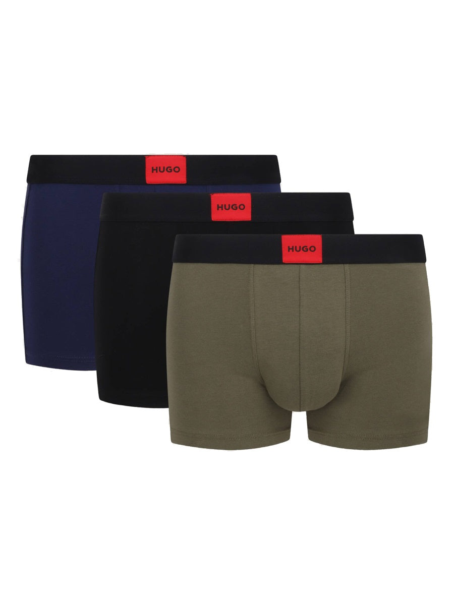 HUGO 3-Pack Logo Boxers for Men