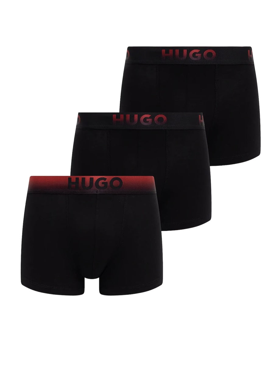 HUGO 3-Pack Logo Boxer Briefs for Men