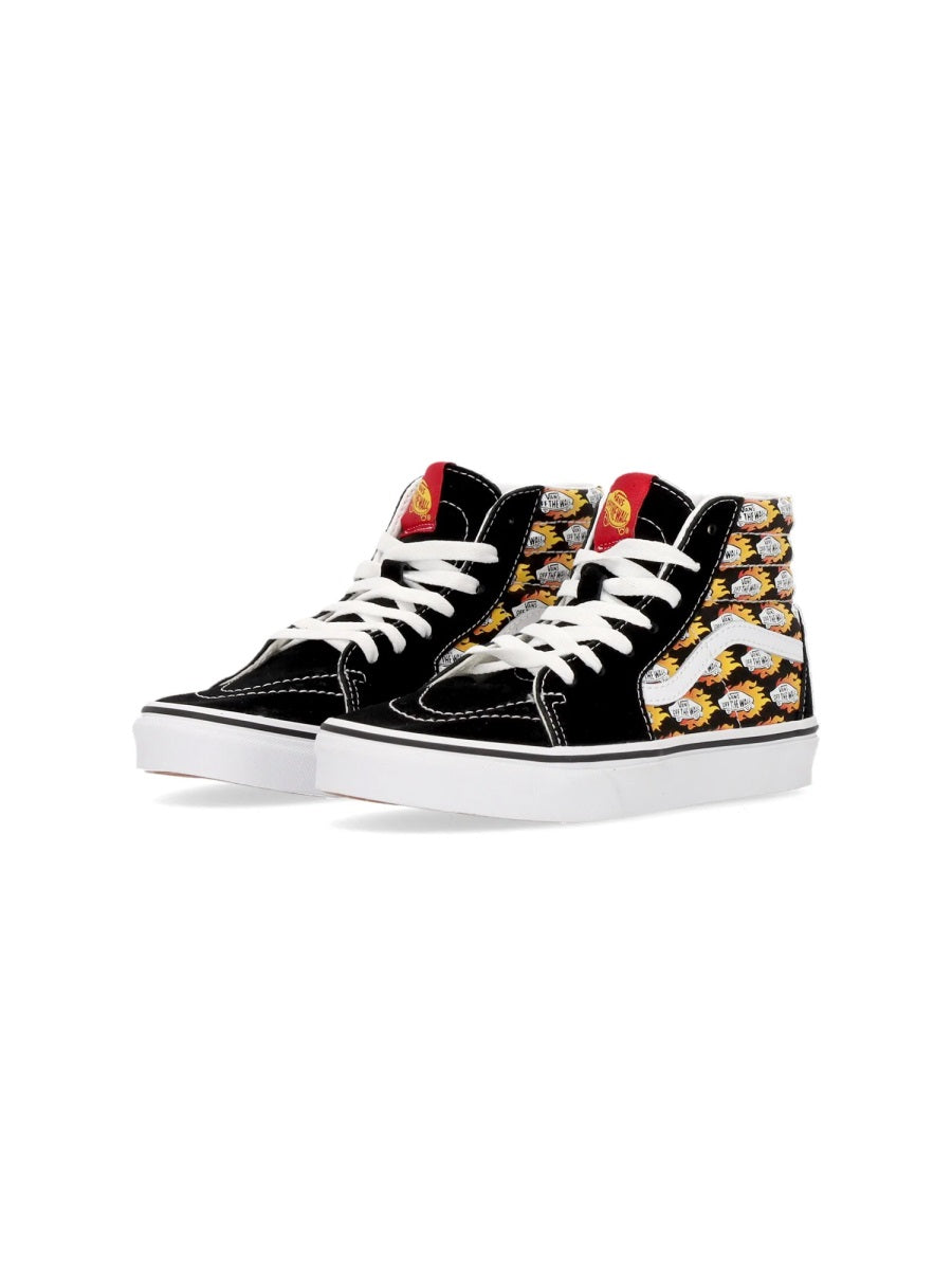VANS Sk8-Hi Flame Logo Repeat Sneakers for Teens