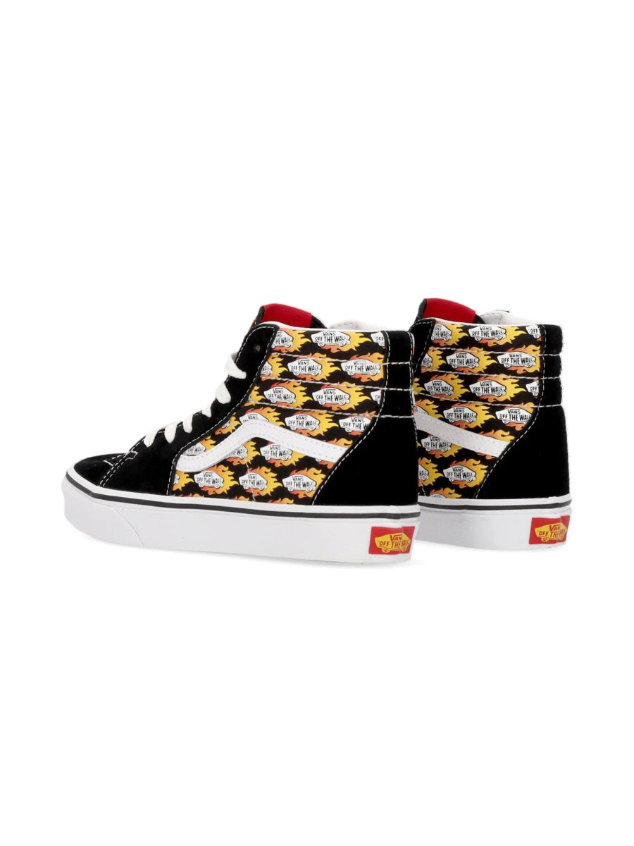 VANS Sk8-Hi Flame Logo Repeat Sneakers for Teens