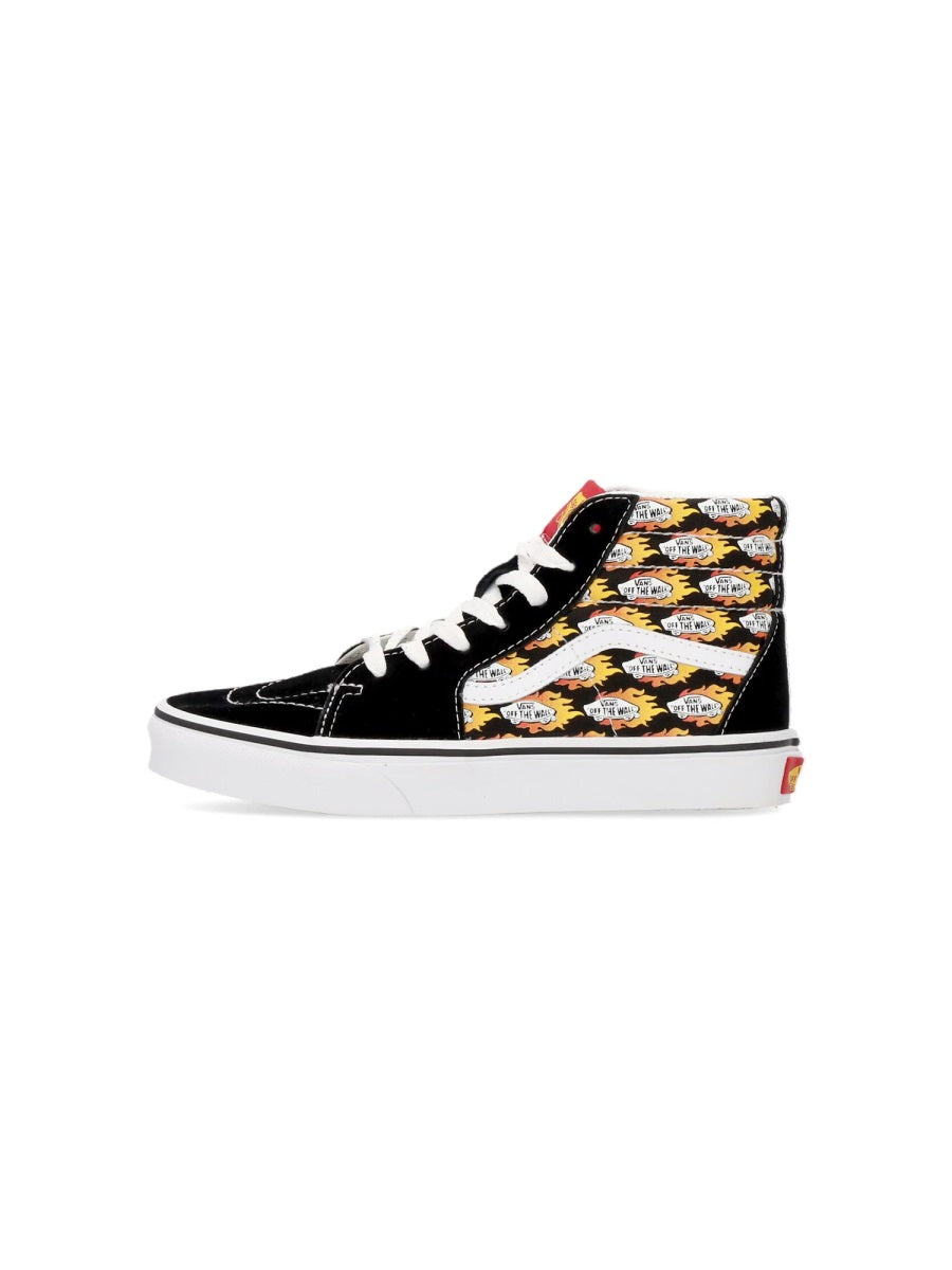 VANS Youth SK8-HI Flame Logo Sneakers