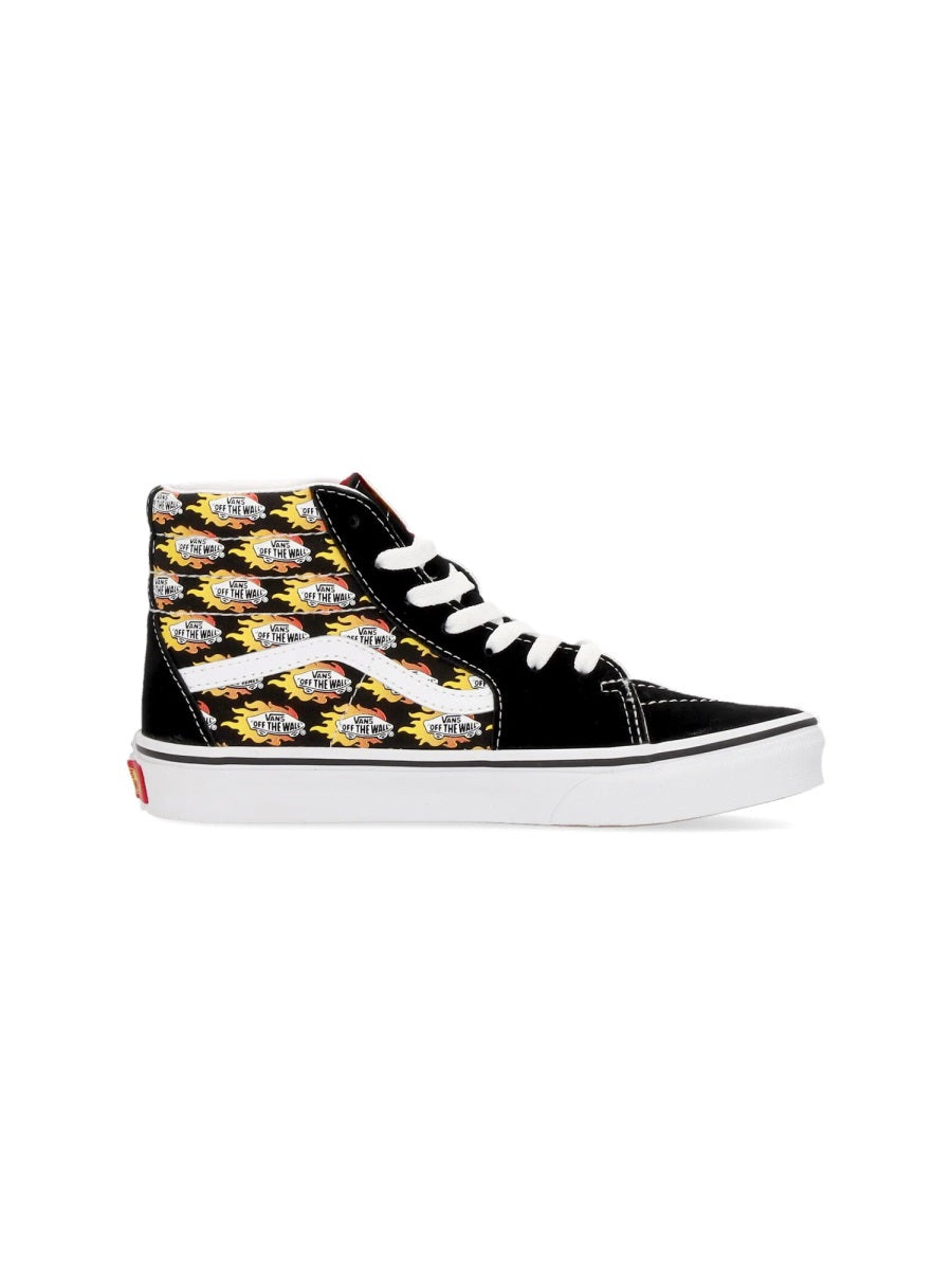 VANS Youth SK8-HI Flame Logo Sneakers