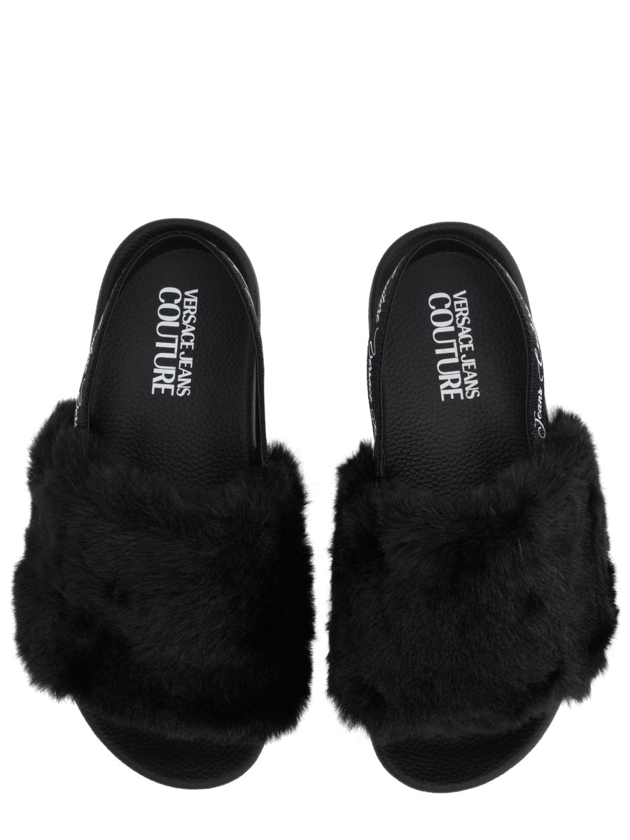 VERSACE JEANS COUTURE Women's Couture Comfort Sandals