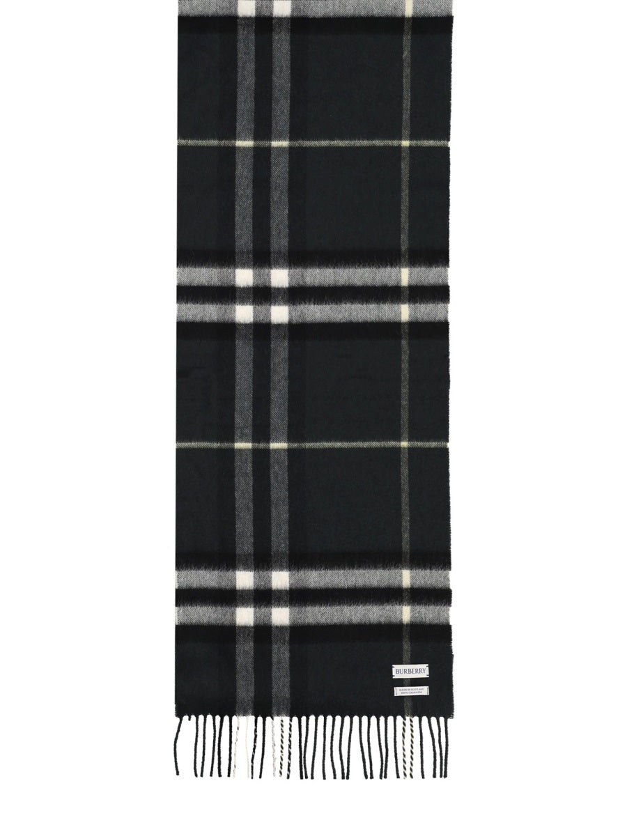 BURBERRY Luxury Cashmere Scarf for Men - FW25 Collection
