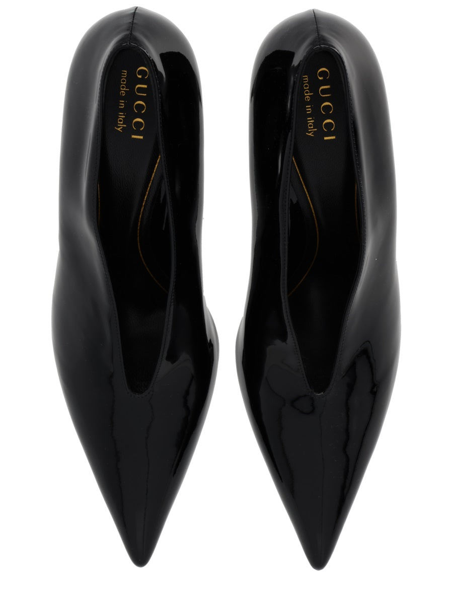 GUCCI Elegant Heeled Sabot - Women's Fashion Footwear