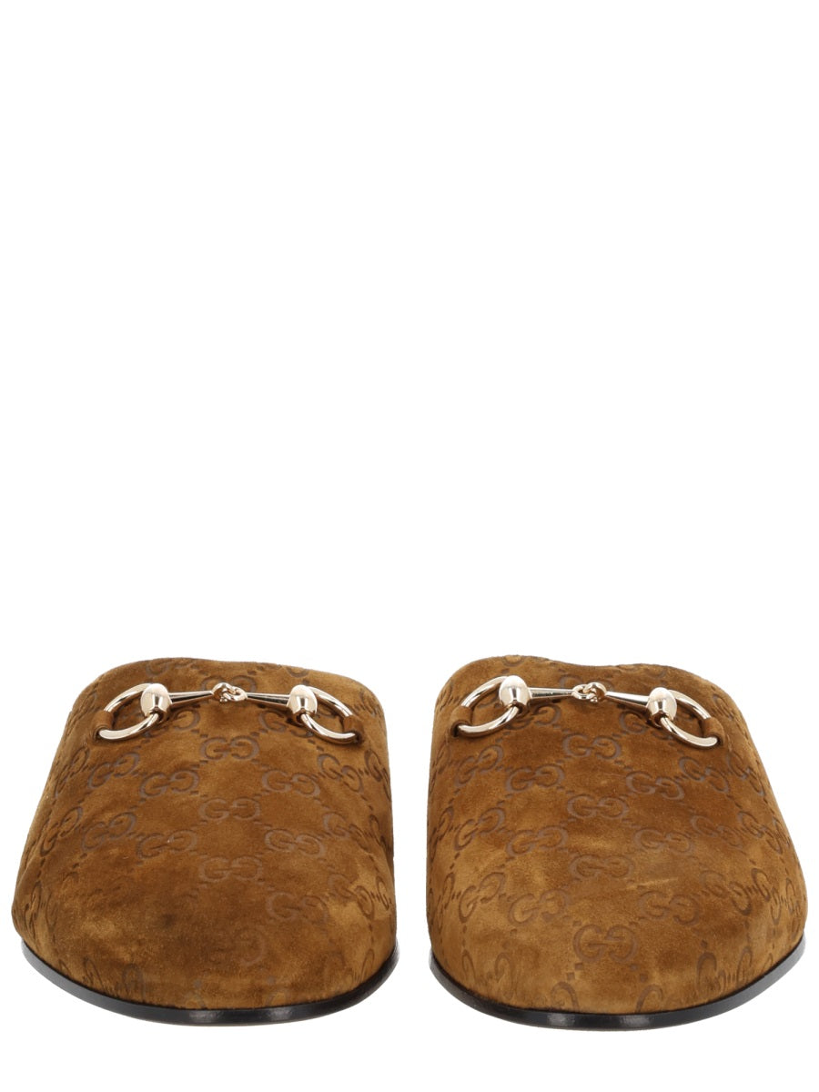 GUCCI Men's Calfskin Clamp Sandals