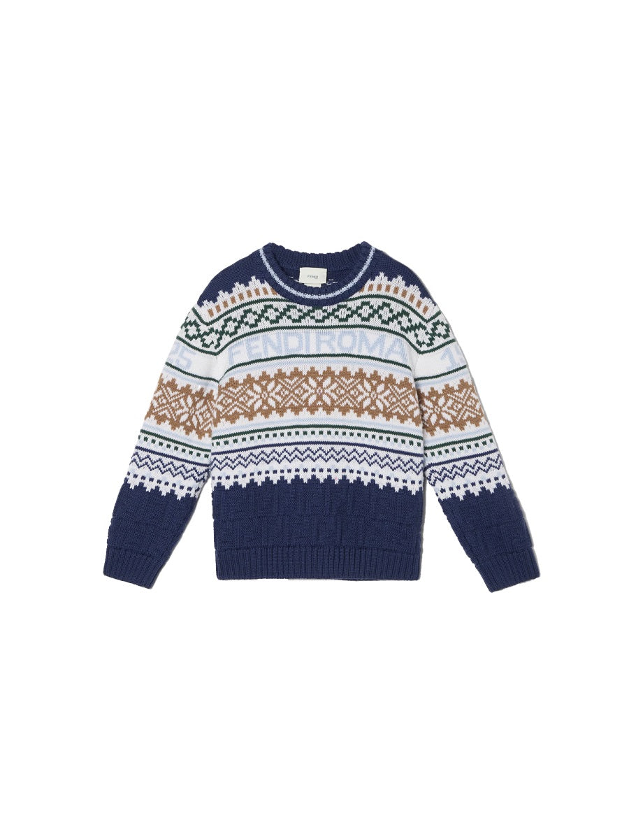 FENDI Mini Norwegian Choker for Girls