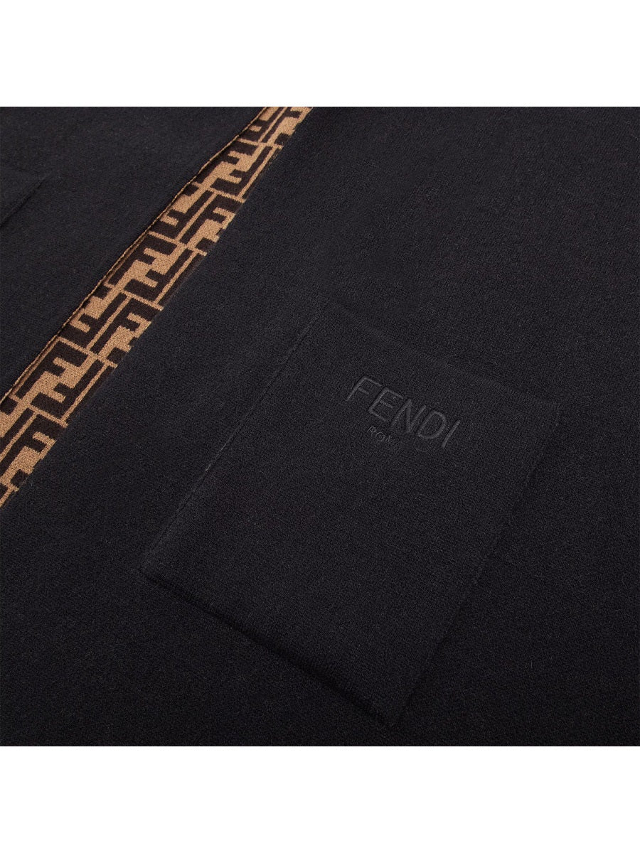 FENDI Kids' Multicolour Poncho for FW25