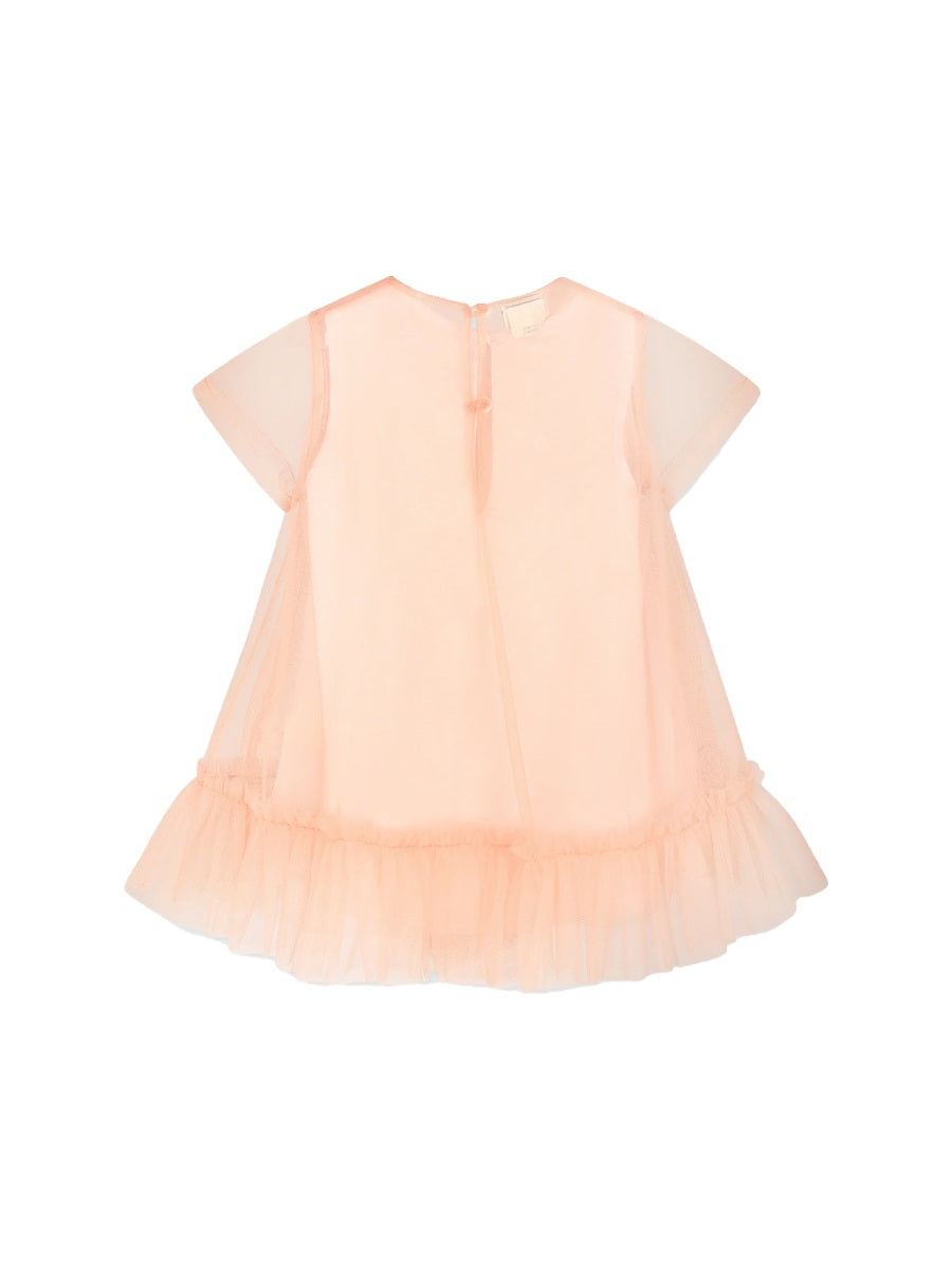 FENDI Mini Tulle Dress for Baby Girls