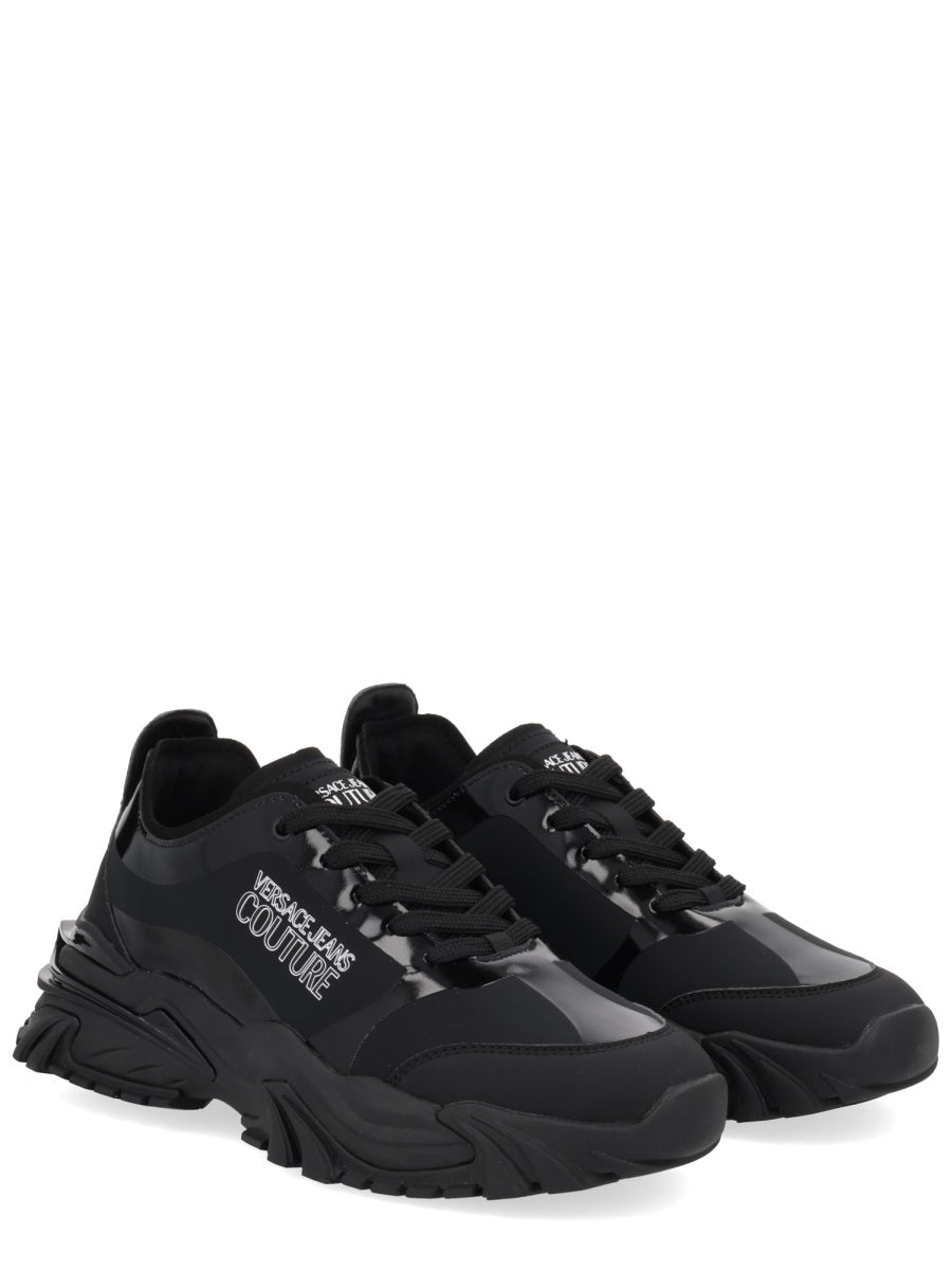VERSACE JEANS COUTURE Luxury Cotton Sneakers for Men - FW25 Collection