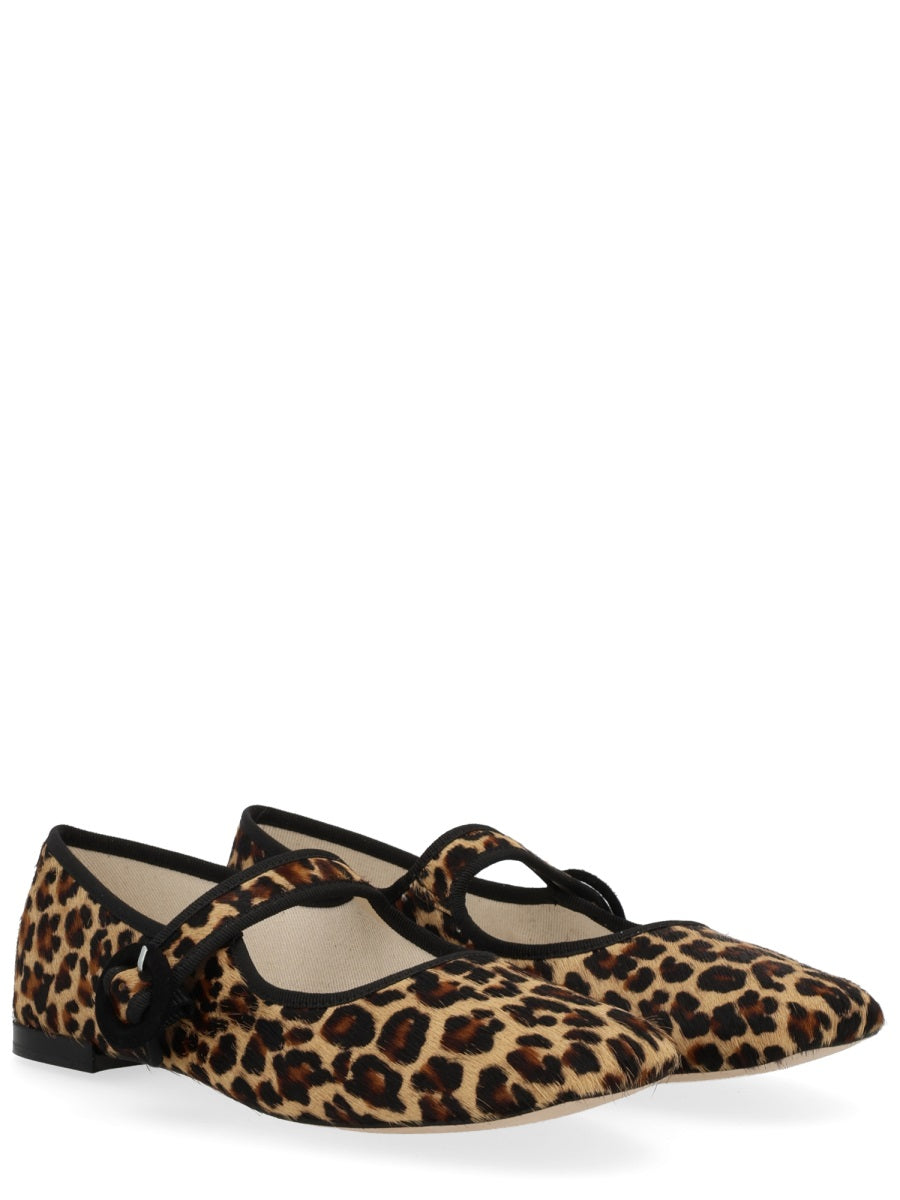 REPETTO Elegant Animalier Flats for Women