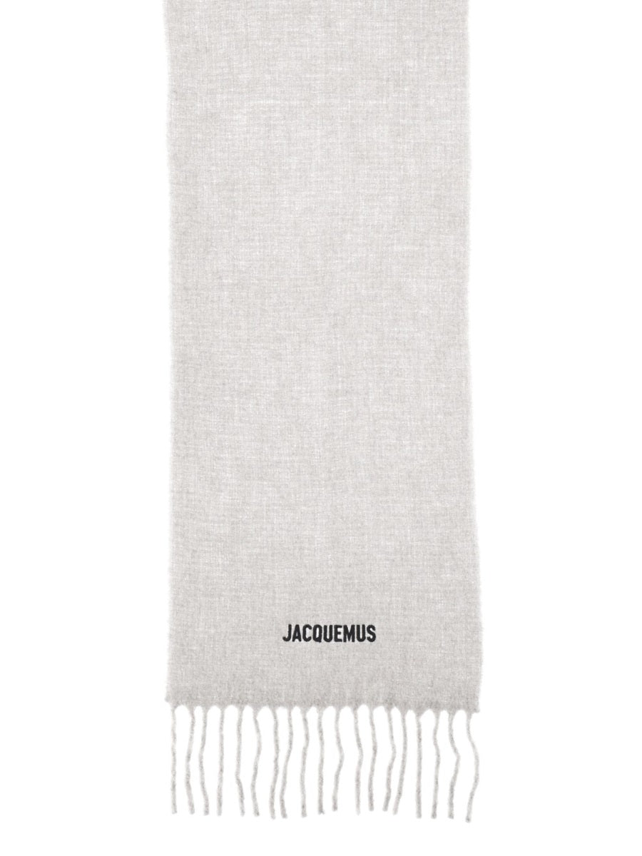 JACQUEMUS Alpaca Wool Infinity Scarf