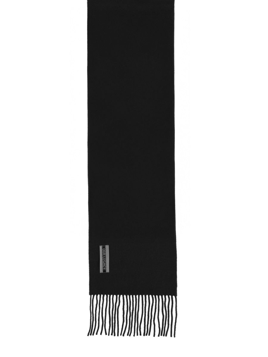 OUR LEGACY Luxurious Wool Double Scarf for Men - FW25