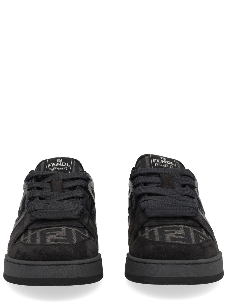 FENDI Men's Premium Leather Sneakers