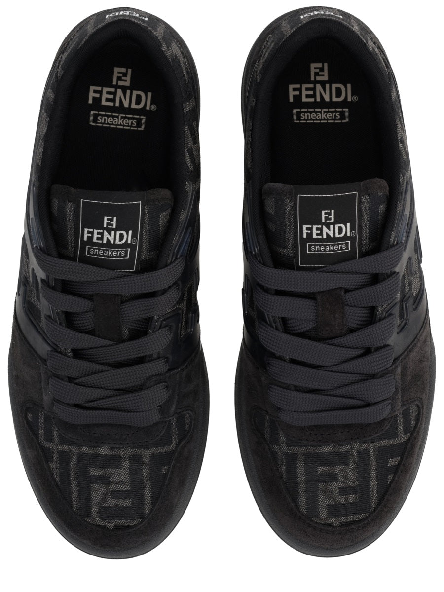 FENDI Men's Premium Leather Sneakers